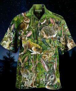 Some Bunny Loves You Hawaiian Shirt- For men and women - Fanshubus