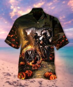 Speed King of Halloween Festival Hawaiian Shirt- For men and women - Fanshubus