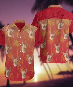 Sphynx Red High Quality Hawaiian Shirt- For men and women - Fanshubus