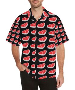 Steak Print Design  Hawaiian Shirt