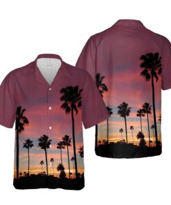 Sunset Venice Beach Hawaiian Shirt - For men and women - Fanshubus