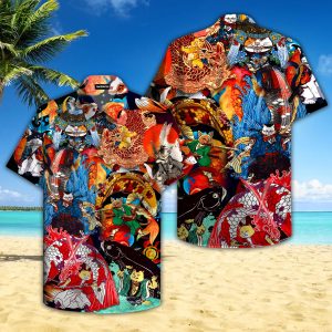 Sushi Master Cats Koi Fish Hawaiian Shirt- For men and women - Fanshubus