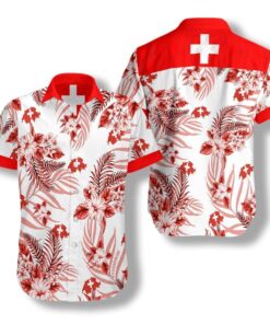 Switzerland  Hawaiian Shirt .