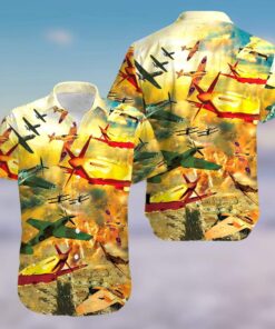 Take An Airplane Fight Hawaiian Shirt- For men and women - Fanshubus