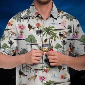 Tervuren Hawaiian Shirt Hawaii Beach Retro - Fanshubus