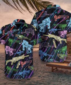 The Battle Is Calling Gun Hawaiian Shirt- For men and women - Fanshubus