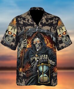 The Death Of Time Hawaiian Shirt- For men and women - Fanshubus