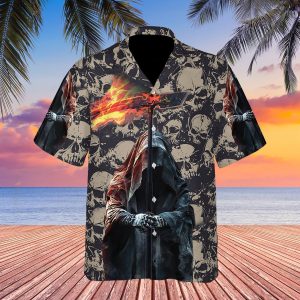 The Death Scythe Hawaiian Shirt- For men and women - Fanshubus