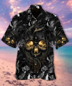 The Death Smoke Hawaiian Shirt- For men and women - Fanshubus