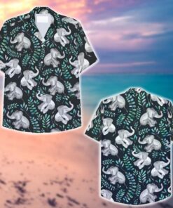 The Elephant Cute Hawaiian Shirt - For Men and Women Fanshubus