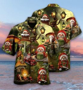 The Gift Of The Gnome Christmas Hawaiian Shirt- For men and women - Fanshubus