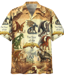 The Year Of The Dragon Hawaiian Shirt- For men and women - Fanshubus