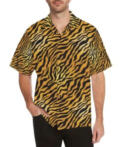 Tiger Print Design  Hawaiian Shirt