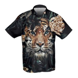 TIGER TROPICAL HAWAIIAN SHIRT