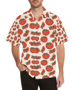 Tomato Print Design  Hawaiian Shirt