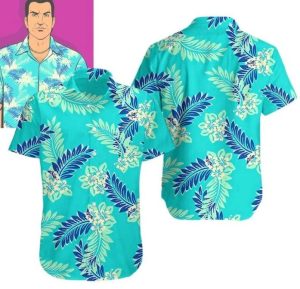 Tommy Vercetti GTA Ver 2 Summer Hawaiian Shirt- For men and women - Fanshubus