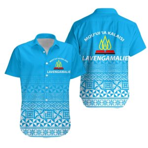 Tonga Lavengamalie College Tongan Pattern Hawaiian Shirt - LT12- For men and women - Fanshubus