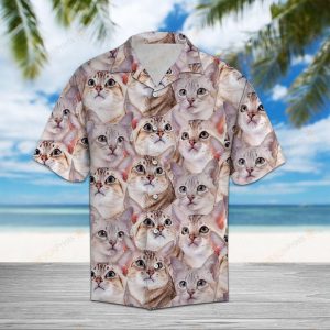 Tonkinese Brown Unique Design Hawaiian Shirt- For men and women - Fanshubus