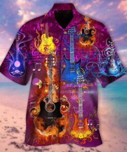 Tree Of Life Guitars Hawaiian Shirt- For men and women - Fanshubus