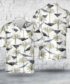 US Air Force Northrop Grumman B-2 Spirit Hawaiian Shirt