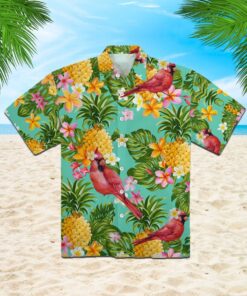 Tropical Pineapple Hawaiian Shirt