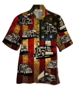 Truck Hawaiian Shirt- For men and women - Fanshubus