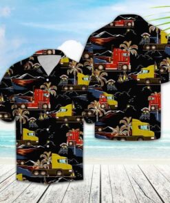 Trucker Vacation Hawaiian Shirt - For men and women - Fanshubus