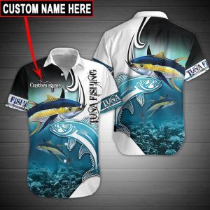 Tuna FiShirthing Name Aloha Hawaiian Shirt .