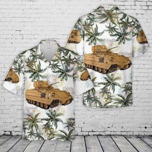 US Army M2A3 Bradley 4th Of July Hawaiian Shirt | For Men &amp; Women | Adult |- For men and women - Fanshubus