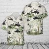 US Army Tropical Palm Tree Helicopter Unisex Hawaiian Shirts - Beach Shorts- For men and women - Fanshubus