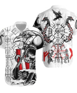 Viking Hawaiian Shirt- For men and women - Fanshubus