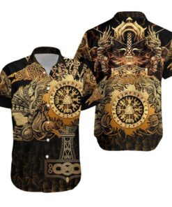 Viking Valkyrie Hawaiian Shirt- For men and women - Fanshubus