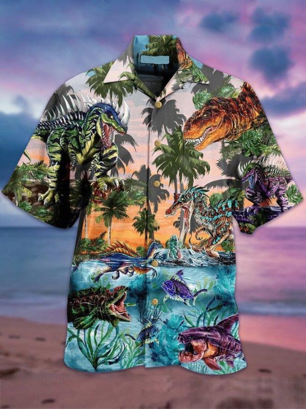 Vintage Animal Hawaiian Shirt- For men and women - Fanshubus