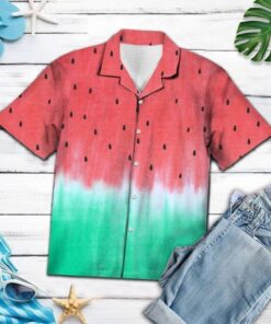 Watermelon Hawaiian Shirt - For Men and Women - Fanshubus