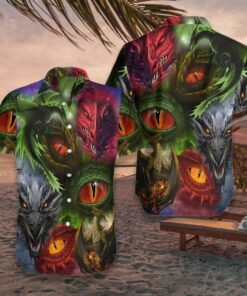 Welcome To Dragon World Hawaiian Shirt- For men and women - Fanshubus