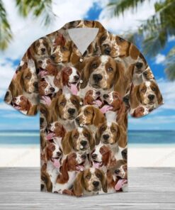 Welsh Springer Spaniel Brown Best Design Hawaiian Shirt- For men and women - Fanshubus