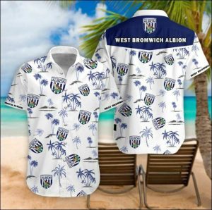 West Bromwich Albion tropical hawaiian shirt- For men and women - Fanshubus