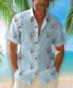 WESTIE HAWAIIAN SHIRT 5 - Fanshubus