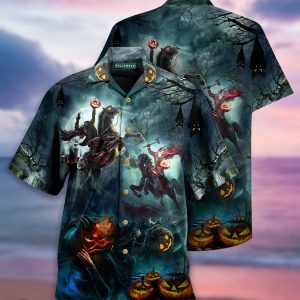Where Is My Head Halloween Hawaiian Shirt- For men and women - Fanshubus