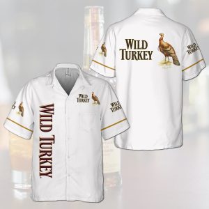Wild Turkey All Over Print 3D Hawaiian Shirt- For men and women - Fanshubus