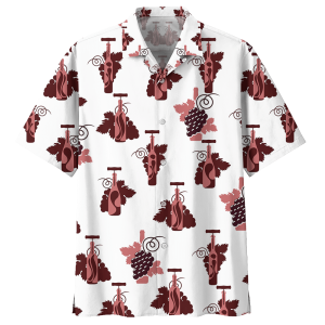 WINE HAWAIIAN SHIRT - Fanshubus