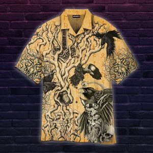 Wonderful Viking Tree Of Life Hawaiian Shirt- For men and women - Fanshubus