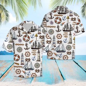 Yachtsman White Amazing Design Hawaiian Shirt- For men and women - Fanshubus