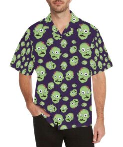 Zombie Print Design  Hawaiian Shirt