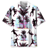 Soccer Palm Trees Hawaii Shirt