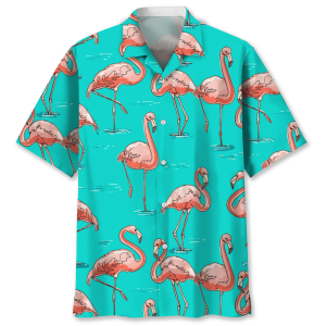 Fla Blue Hawaiian Shirt