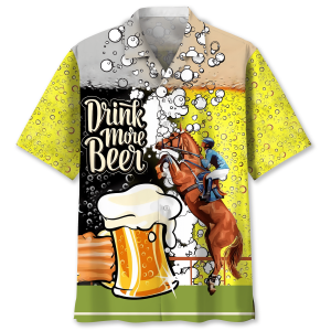 Horse Beer Hawaiian Shirt