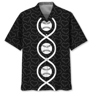 Baseball Dna Hawaiian Shirt