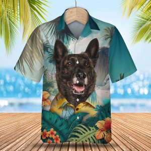 Dutch Shepherd - 3D Tropical Hawaiian Shirt