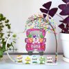 Personalized Easter Nana Eggs Est Acrylic Plaque, Nana Desk Decor For Easter, Nana Gifts House Decor Est Year, Nana Bunny Easter Day Decor